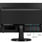 HP 24-inch FHD IPS Monitor with Tilt Adjustment and Anti-glare Panel (24yh, Black)