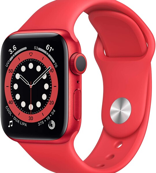 Apple Watch Series 6 (GPS, 40mm) - (Product) RED - Aluminum Case with (Product) RED﻿ - Sport Band