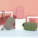 Designer Phone Pocket Mini Shoulder Bag for Women Two Layers Female Messenger Bag Pu Leather Ladies Small Crossbody Purs