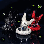 Personality Car Interior Decoration Ornaments Cartoon Cute Pet Lucky Dog Auto Perfume