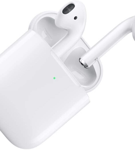 (Refurbished) Apple AirPods with Wireless Charging Case - White
