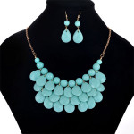 Earings Necklace Banquet Dinner Party Jewelry