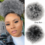 Drawstring Ponytail Kinky Curly Clip Hair Extensions For Women