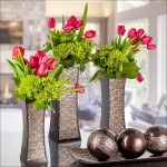 Rustic Decorated Dining Table Centerpiece Vases Home Accents for Living Room Bedroom