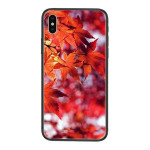 For Huawei Honor Sunset Autumn Fall Maple Leaves Sad Soft Mobile