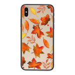 For Huawei Honor Sunset Autumn Fall Maple Leaves Sad Soft Mobile