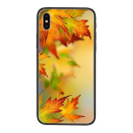 For Huawei Honor Sunset Autumn Fall Maple Leaves Sad Soft Mobile