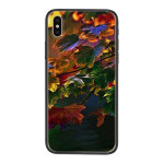 For Huawei Honor Sunset Autumn Fall Maple Leaves Sad Soft Mobile