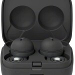 Sony LinkBuds Truly Wireless Earbud Headphones with an Open-Ring Design for Ambient Sounds and Alexa Built-in, Gray