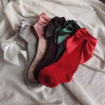 Girls Cotton High Long Soft Socks