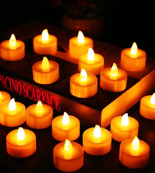 Flameless LED Tea Light Candles For Home Decor