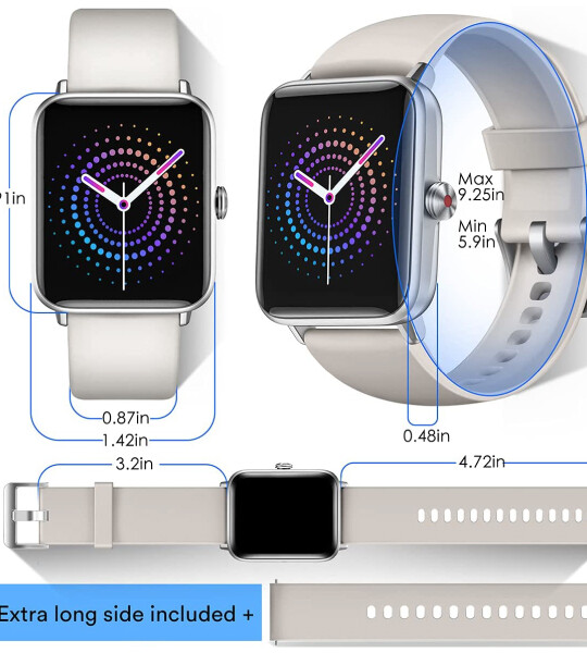 Smart Watch for Android Phones iPhone Compatible Samsung Waterproof Smartwatche