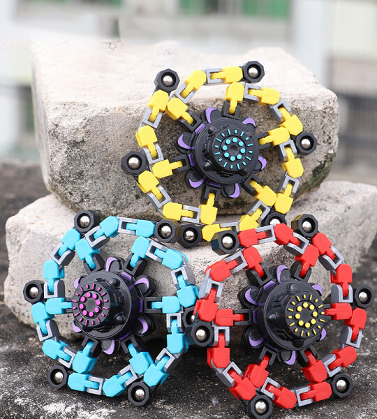 Deformed Fidget Spinner Chain Toys For Children Antistress Hand Spinner Vent Toys Adult Stress Relief Fidget Sensory Gyr