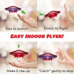 Force1 Scoot Hand Operated Drone for Kids or Adults - Hands Free Motion Sensor Mini Drone, Easy Indoor Small UFO Toy Fly