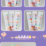 10 PcsSets Colorful Cartoon Flower Hairpins For Girls Kids Sweet Rainbow Candy Hair Clips Barrettes Headband Hair Access