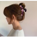 Women Big Rhinestone Hair Claws Crab Hairpins Crystal Hair Clips Barrettes Ponytail Ornaments Hairgrip Girls Hair Access