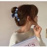 Women Big Rhinestone Hair Claws Crab Hairpins Crystal Hair Clips Barrettes Ponytail Ornaments Hairgrip Girls Hair Access