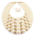 Hot-selling European short multi-layer Necklace