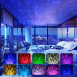 Galaxy Night Light Projector with Remote Control Bluetooth Music Speaker