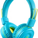 Kids Headphones-noot products K22 Foldable Stereo Tangle-Free 5ft Long cord 3.5mm Jack Plug in Wired On-Ear Headset .