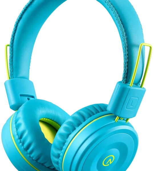 Kids Headphones-noot products K22 Foldable Stereo Tangle-Free 5ft Long cord 3.5mm Jack Plug in Wired On-Ear Headset .