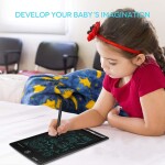 Mafiti LCD Writing Tablet 8.5 Inch Electronic Writing Drawing Pad Portable Doodle Board Gifts for Kids Office Memo Home.