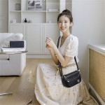 Fashion Stone Pattern Glossy Pu Leanther Shoudler Bags for Women 2021 Elegant Small Crossbody Bag New Ladies Purses and