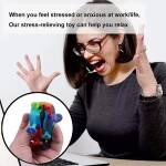 Push Pop Bubble Sensory Fidget Toy, Lollipop Squeeze Sensory Toy for Kids & Adults, Special Needs Stress Reliever, Kids