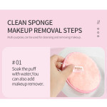 Makeup Removal Sponge Cleaning Wet Puff