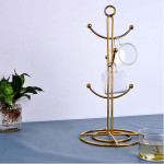 Metal Frame Stand Cup Hanging Kitchen Accessories