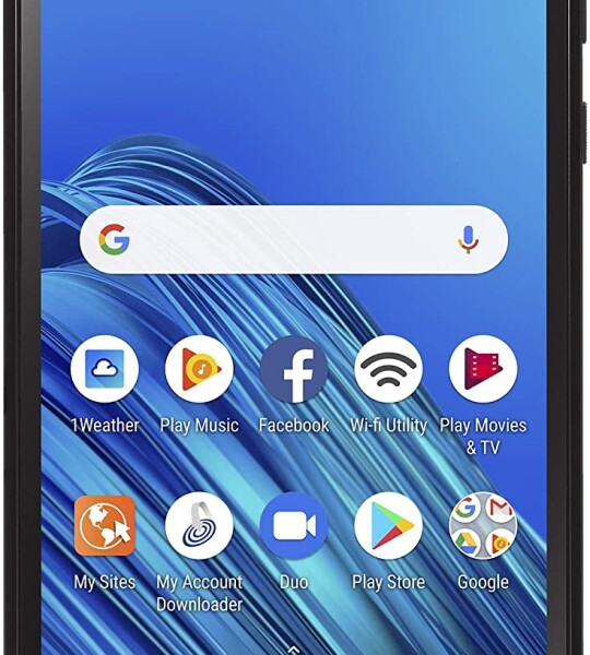 Motorola Simple Mobile Moto E6 4G LTE Prepaid Smartphone (Locked) - Black - 16GB - Sim Card Included - GSM