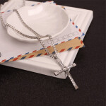 Fashion Jewelry Charm The Fast And The Furious Cross Pendant Necklace For Men