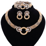 Necklace Earrings Sets Fashion Wedding Elegant Costume Jewelry Set