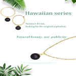 New Hawaiian Polynesia Necklace Earring Sets