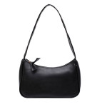 Women's Bag Retro Pure Color PU Leather Shoulder Underarm Bags for Women Casual 2021 Fashion New Ladies Small Handbags P