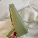 Women's Bag Retro Pure Color PU Leather Shoulder Underarm Bags for Women Casual 2021 Fashion New Ladies Small Handbags P