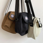 New Small Canvas Crossbody Bags for Women 2021 Korea Mini Lady Shoulder Messenger Bags Harajuku Girl Purse Purses and Handbags