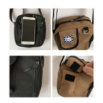 New Small Canvas Crossbody Bags for Women 2021 Korea Mini Lady Shoulder Messenger Bags Harajuku Girl Purse Purses and Handbags