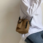 New Small Canvas Crossbody Bags for Women 2021 Korea Mini Lady Shoulder Messenger Bags Harajuku Girl Purse Purses and Handbags