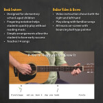 Beginner Guitar Lessons for Kids Book: with Online Video and Audio Access Paperback 2022