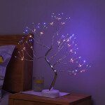 Firefly Bonsai Tree Light Artificial Fairy Spirit Tree Lamp For Home Decor