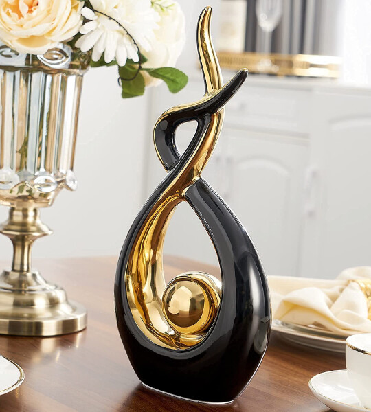 Modern Abstract Art Ceramic Statue Decoration for Home Decor