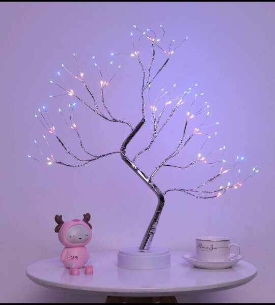 Firefly Bonsai Tree Light Artificial Fairy Spirit Tree Lamp For Home Decor