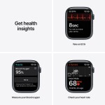 Apple Watch Series 7 [GPS 45mm] Smart Watch w/ Midnight Aluminum Case with Midnight Sport Band  Fitness Tracker