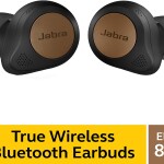 Jabra Elite 85t True Wireless Bluetooth Earbuds, Copper Black – Advanced Noise-Cancelling Earbuds with Superior Sound