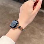 Elasticity Diamond Band for iWatch Ultra 10 9 8 7 6 5 SE 4 – Metal Women Strap for Apple Watch 38mm 40mm 41mm 42mm 45mm 46mm 49mm.