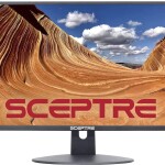 Sceptre 24" Professional Thin 75Hz 1080p LED Monitor 2x HDMI VGA Build-in Speakers, Machine Black (E248W-19203R Series)