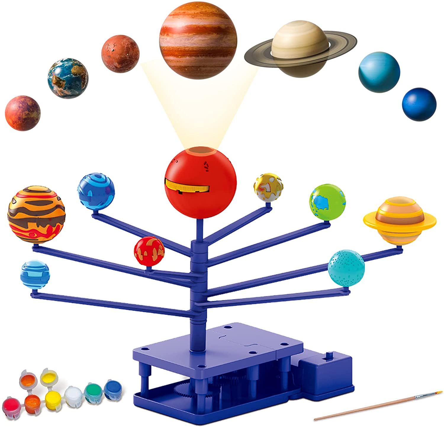 How To Make Electric Solar System Model