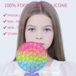 Push Pop Bubble Sensory Fidget Toy, Lollipop Squeeze Sensory Toy for Kids & Adults, Special Needs Stress Reliever, Kids