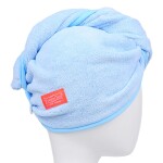 YoulerTex Microfiber Hair Towel Wrap for Women, 2 Pack 10 inch X 26 inch, Super Absorbent Quick Dry Hair Turban for Dry.